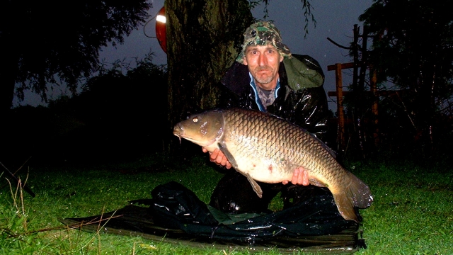 Second fish at 24lb in the pouring rain, well chuffed!