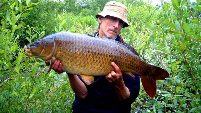2nd fish of my short stalking session at 22lb+ 14 july 2008