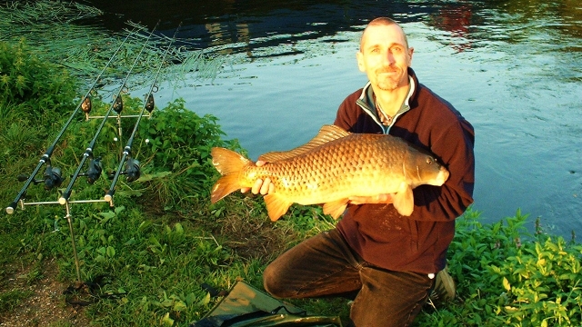 First carp from the river cam september 1 2004