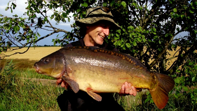 Lovely 20lb+ mirror taken on a berry popup