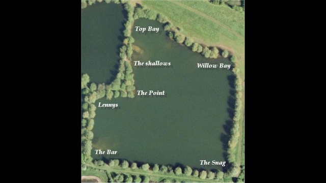 A map of lake 3 2008