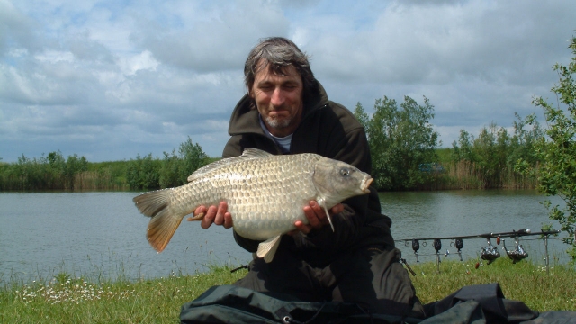 One of the ornamental carp in heritage lake