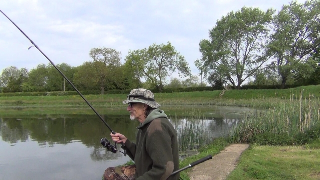 Early morning action from the Tench