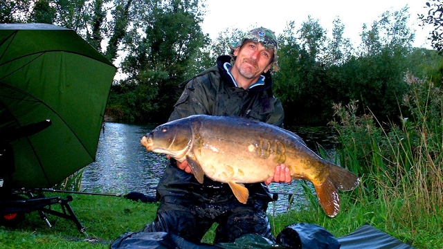 First carp from the fishery at 22lb well pleased! its beginning to work. aug 2005