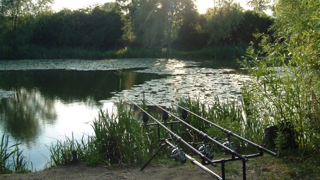 Dawn on barnwell pit and a run is sure to come!